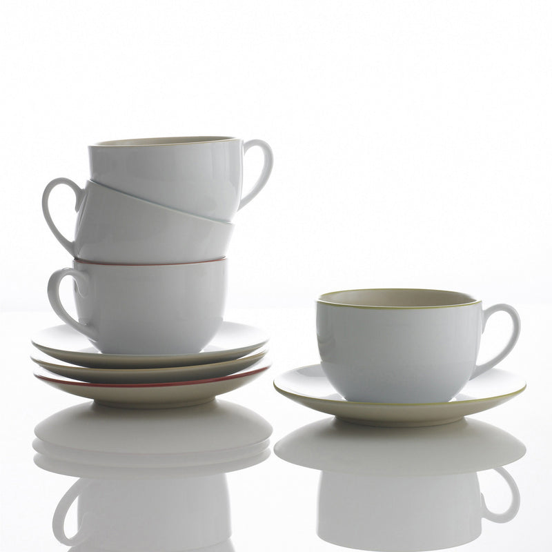 Ullu Stoneware Cup & Saucer - Blue Set | Teroforma