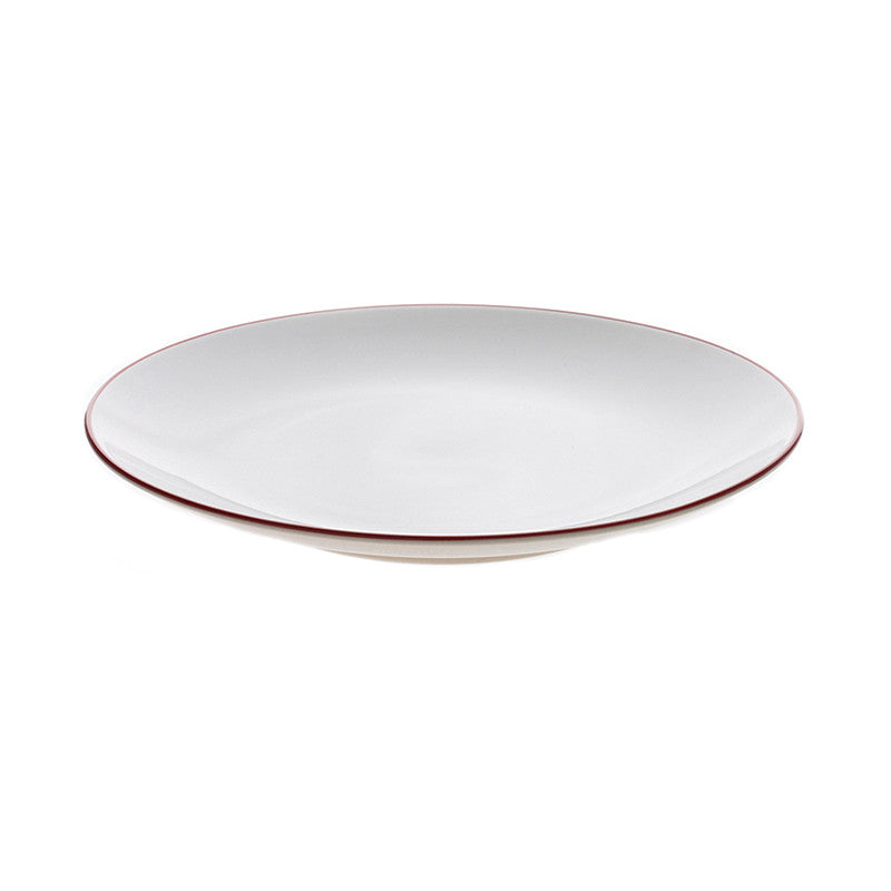 Ullu Stoneware Large Plate - Red | Teroforma