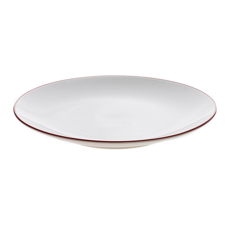 Ullu Stoneware Large Serving Plate- Red | Teroforma