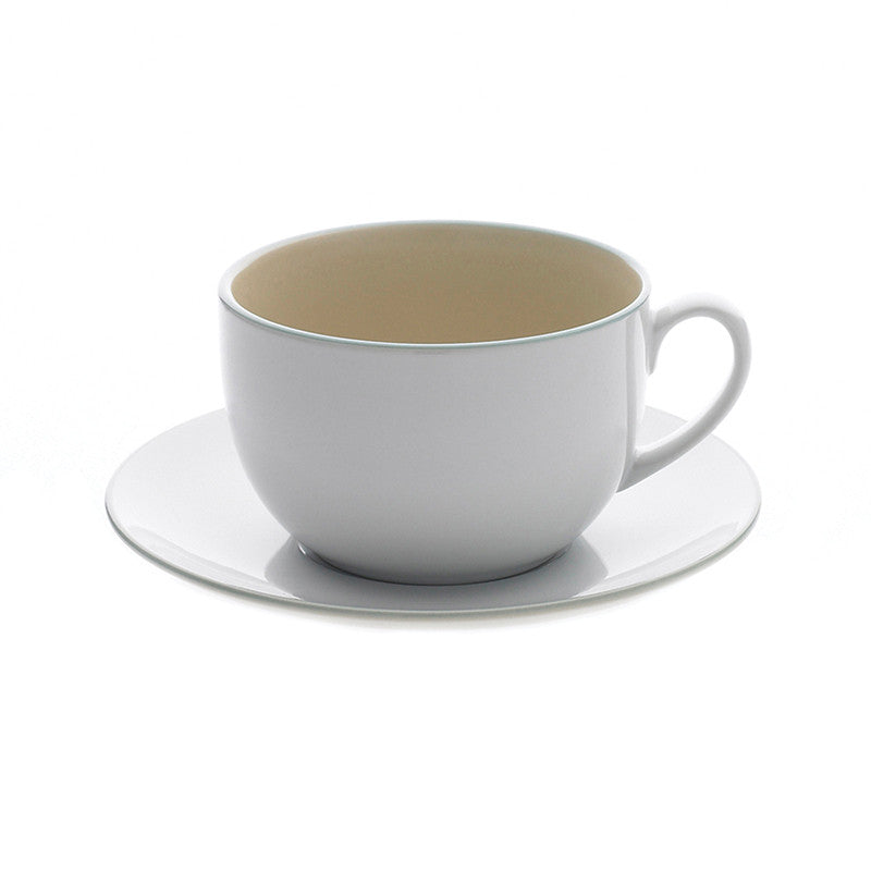 Ullu Stoneware Cup & Saucer - Blue  Teroforma