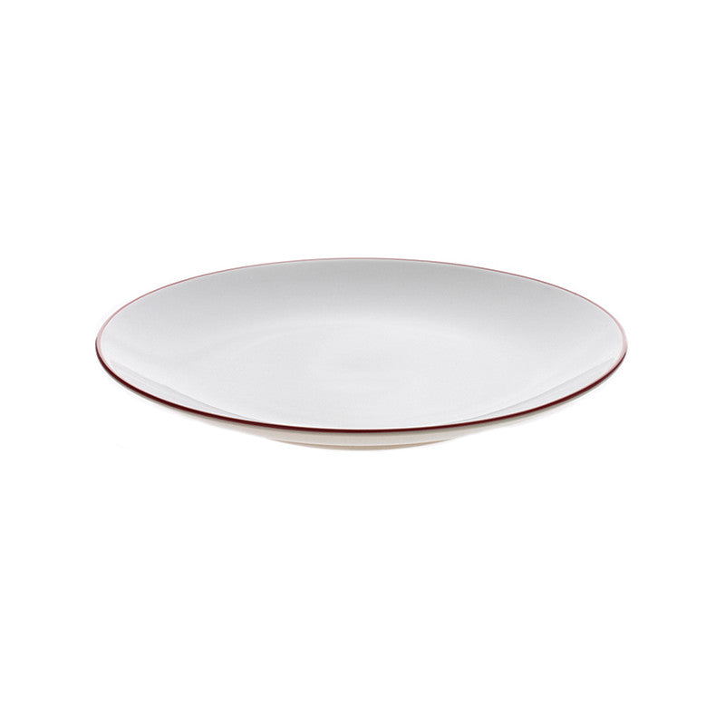 Ullu Stoneware Salad Plate - Red