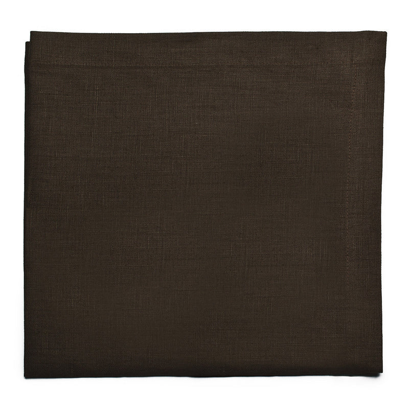 Small Napkin - Plain Stitch - Deep Brown| Teroforma