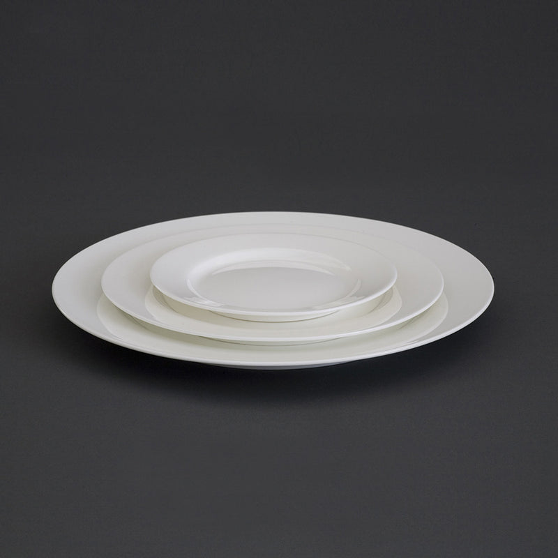 Avva White Medium Plate | Teroforma