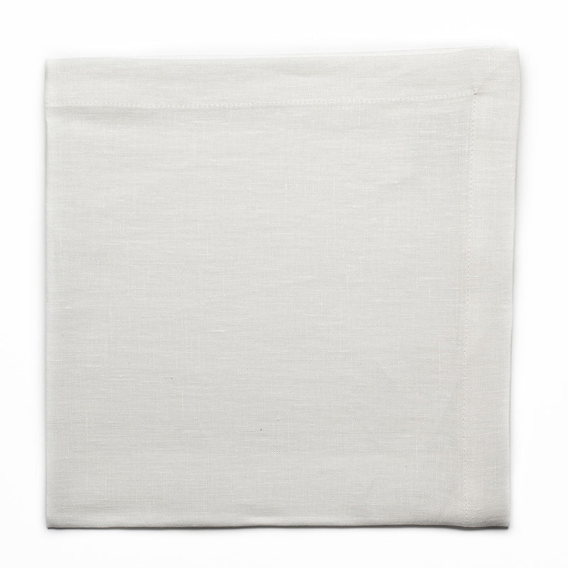 Small Napkin - Plain Stitch - Soft White | Teroforma